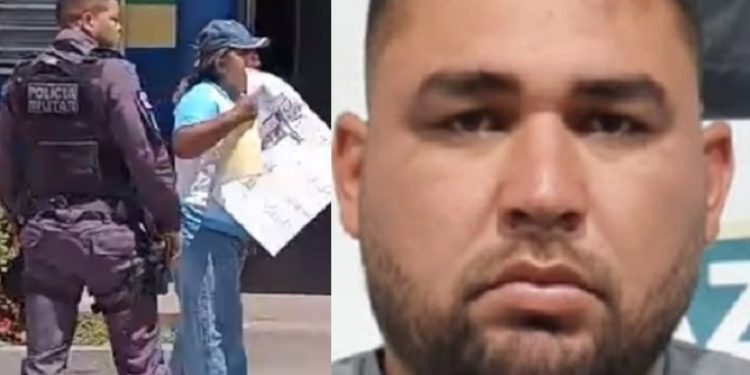 Vídeo: mãe encara assassino do filho na porta da delegacia em Coari 