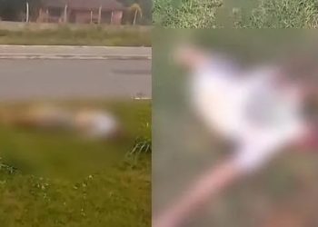 Vídeo: veja como ficou corpo de motoqueiro degolado após acidente