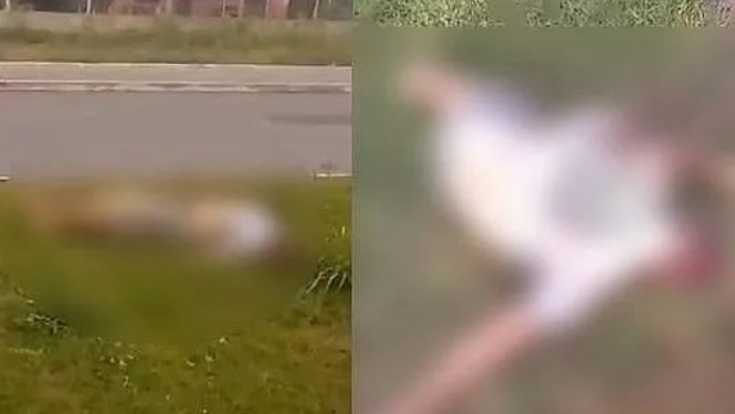 Vídeo: veja como ficou corpo de motoqueiro degolado após acidente