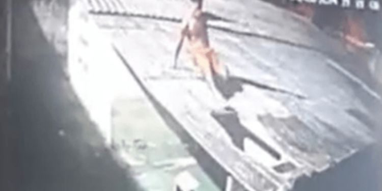 Vídeo mostra detento ‘pescando’ droga no telhado de presídio em Parintins; veja