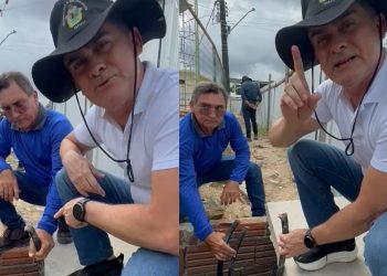 Vídeo: David Almeida oferece R$ 2 mil para quem denunciar ladrões de cabo do Parque Gigantes da Floresta