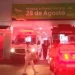 Assaltantes chegam em partida de futebol em Manaus e jovem é baleado ao reagir