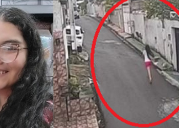 Mistério: Vídeo mostra garota de 17 anos que está desaparecida correndo em rua no P 10; veja