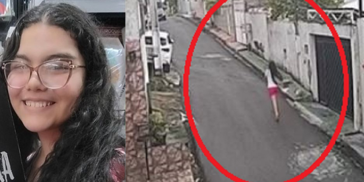Mistério: Vídeo mostra garota de 17 anos que está desaparecida correndo em rua no P 10; veja