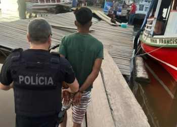 Homem mata o irmão no interior do AM por ciúmes da esposa e acaba preso