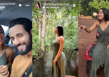 Isabelle mostra belezas manauaras para Matteus e apresenta sua ‘filha’ Jackson; veja