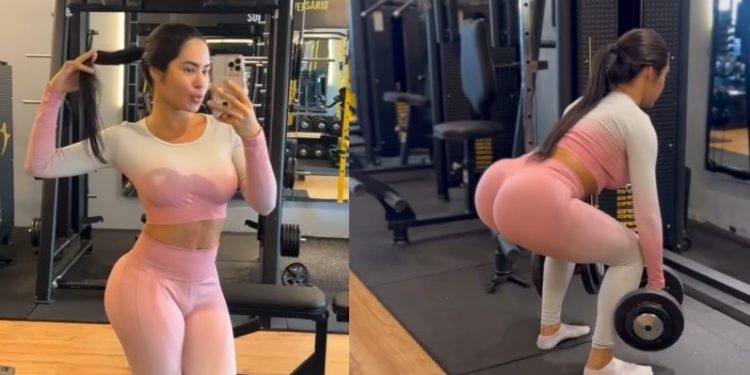 Isabelle foca na malhação para chegar perfeita ao Festival de Parintins
