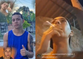 Vídeos: Vulgo ‘Neskau’ fica ‘só o pó’ ao ser metralhado por traficantes enquanto fazia live