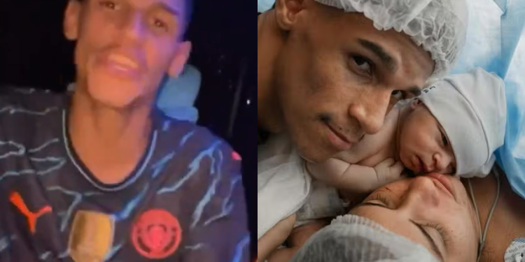 Durante brincadeira, Luva de Pedreiro diz que será pai de novo dois meses após nascimento do filho: ‘Messi tá vindo’