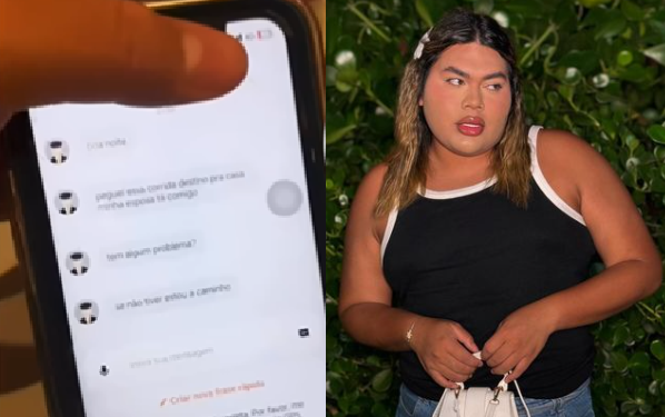 Em Manaus, maquiador influencer reclama que motora de app pediu para levar esposa junto: ‘Abusado’