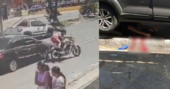 Vídeo: Casal fica em estado gravíssimo ao ser atingido por carro na Zona Leste de Manaus
