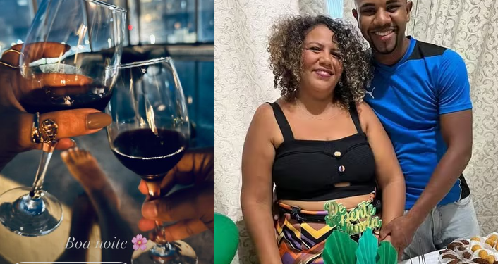 Mani Reggo posta ‘noite de vinho’ acompanhada e fãs apostam que ela voltou com o ex-BBB Davi