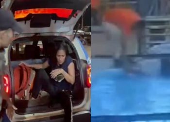 Vídeo: mãe é filmada tentando afogar a filha de 6 meses na piscina