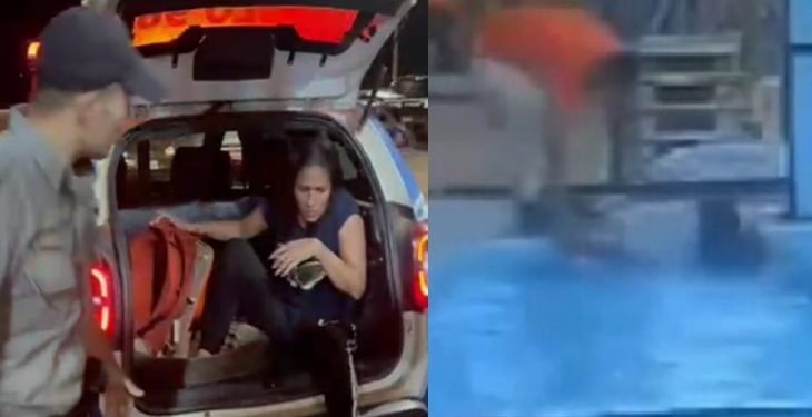 Vídeo: mãe é filmada tentando afogar a filha de 6 meses na piscina