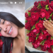 Apaixonada, Isabelle Nogueira mostra buquê de rosas e anel de compromisso dado por Matteus