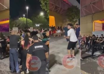 Homem vai ao show do Sorriso Maroto em Manaus e apanha dos seguranças