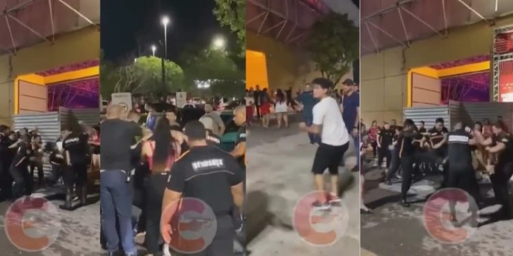 Homem vai ao show do Sorriso Maroto em Manaus e apanha dos seguranças