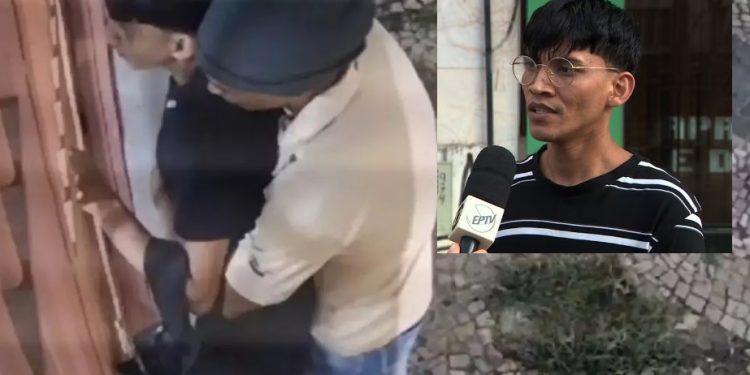 Vídeo: homem espera app para ir trabalhar e acaba sendo estuprado