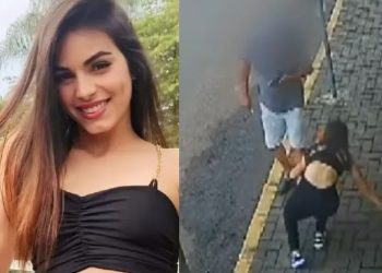 Forte: veja momento em que jovem é queimada com ácido enquanto andava na rua