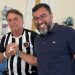 Bolsonaro recebe visita de Wilson Lima no hospital em Manaus