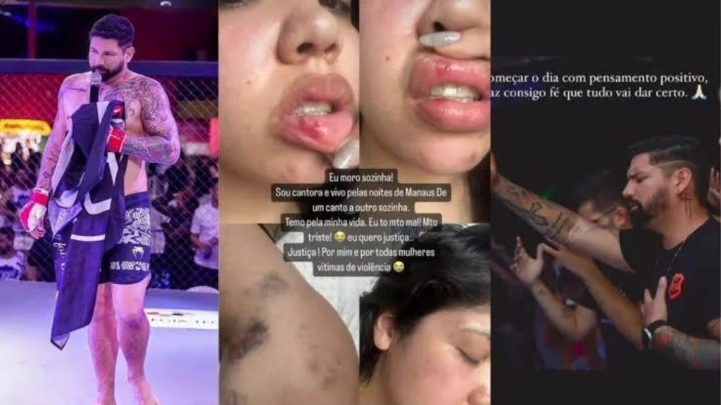 Áudio comprova que lutador de MMA queria matar cantora queimada em Manaus; ouça