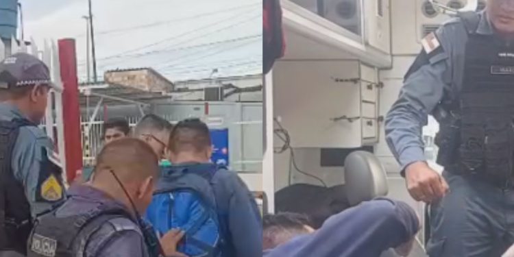Assaltantes conseguem fugir fazendo a vítima ser espancado na frente da Bemol: 'gritaram que eu era jack'