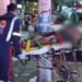 Morador de rua é 'inchado no Centro após várias acusações de roubo e furto na região