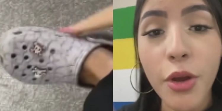 Vídeo: estudante diz que foi impedida de fazer prova por estar usando 'Crocs' em escola do Nova Cidade