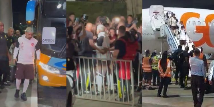 Vídeos: Após polêmica da camisa do Corinthians, Gabigol é ovacionado pela torcida em Manaus