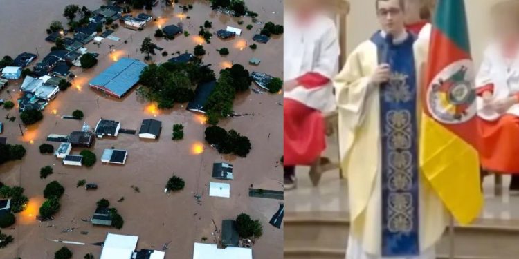 "Rio Grande do Sul há muito tempo abraçou a bruxaria e o satanismo", diz padre sobre tragédia no estado