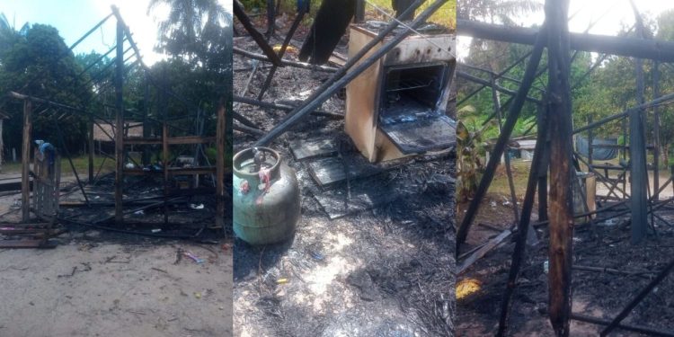Cachaceiro deixa a casa da mulher em cinzas após ela dizer que não dinheiro para comprar mais bebida
