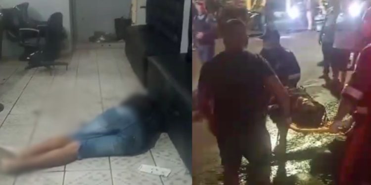 Jovem é alvejado na cabeça enquanto aguardava ser atendido em barbearia na zona norte de Manaus