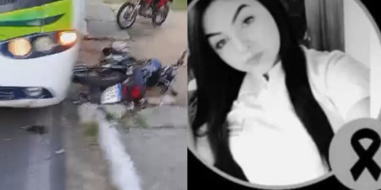 Vídeo: casal sofre acidente no viaduto do V8 e mulher morre após três dias internada no HPS João Lúcio