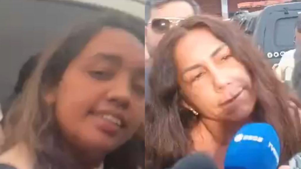 Vídeo: Mãe de Djidja e a funcionária entram na delegacia aparentemente bem drogadas