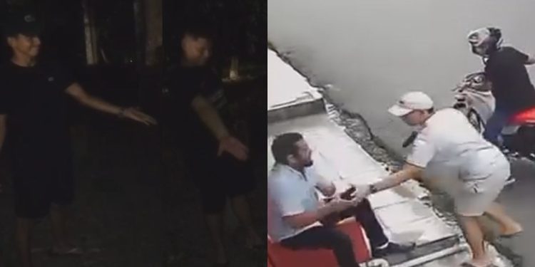 Vídeo: facção decreta ‘ripadas’ em dupla que roubou celular de trabalhador na zona leste de Manaus