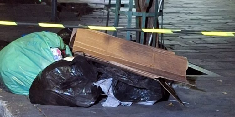 Esposa sente falta do marido e descobre que ele estava morto em meio ao lixo no Centro