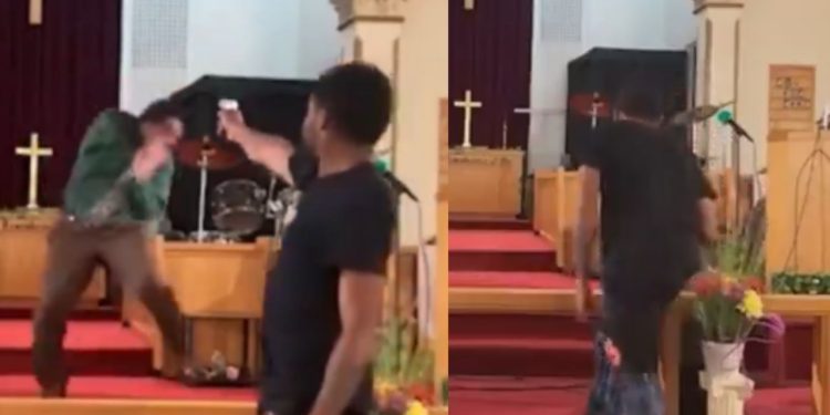 Vídeo: homem tenta atirar em pregador enquanto ele falava sobre os 'inimigos de Deus'
