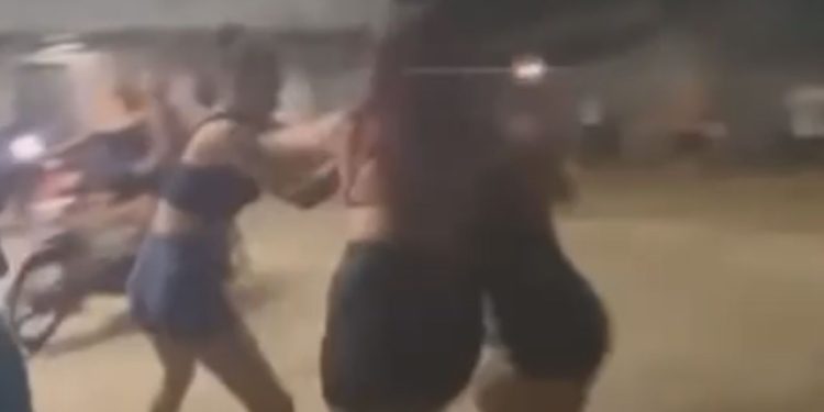"Dá-lhe, dá-lhe", mulheres brigam em noite de bebedeira no interior do AM por causa de 'macho'