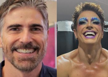 Reynaldo Gianecchini choca ao surgir vestido de drag queen: “Eu tenho muito orgulho”