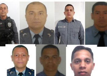 Veja os nomes e as imagens dos policiais carregando drogas em Manaus