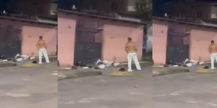 Marido é proibido de entrar em casa pela esposa em Manaus e vizinhos garantem: ‘é gaia’
