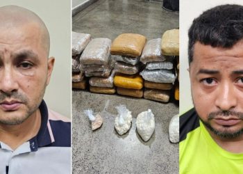 Polícia tomba droga avaliada em R$ 600 mil e deixa traficantes com cara de choro em Manaus