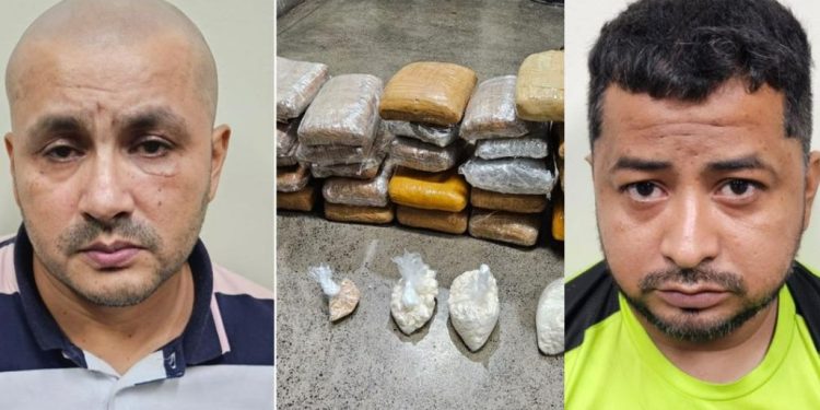 Polícia tomba droga avaliada em R$ 600 mil e deixa traficantes com cara de choro em Manaus
