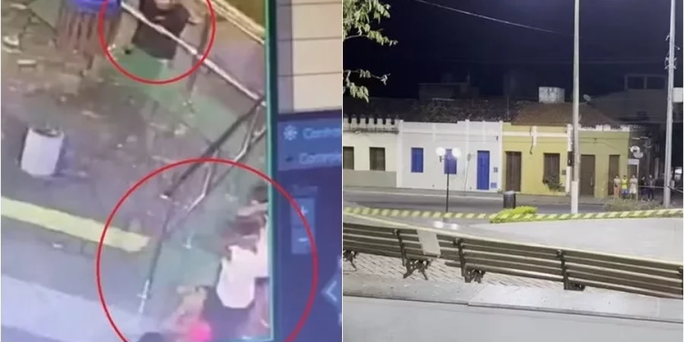 Vídeo: Sete pessoas são colocadas lado a lado em praça e executadas com vários tiros