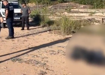 Com a calça abaixada e saco de lixo na cabeça, corpo é encontrado em terreno na Zona Norte de Manaus