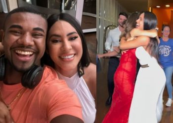 Vídeo: Isabelle reencontra Davi, Beatriz e se declara: ‘te amo’