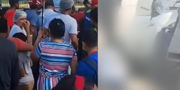Urgente: caçamba invade calçada de escola e mata aluna de 14 anos em Manaus