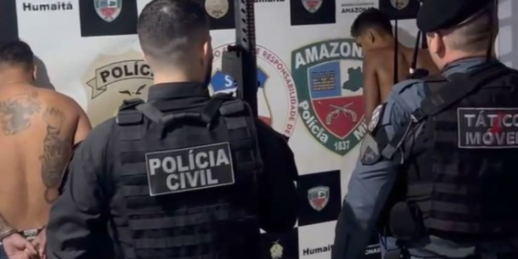 No Amazonas, dupla é presa após matar homem que fingiu ser ‘faccionado’ de traficante