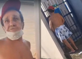 Veja vídeo de idoso tarado obrigando menina de 8 anos a tocar na ‘vara’ dele: ‘Vou te denunciar’