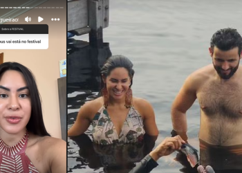 Focada no Festival, Isabelle diz que Matteus estará em Parintins, mas ela não ficará ‘grudada’ nele; veja